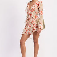 LAYERED RUFFLE MINI SKIRT IN SHEER FLORAL PRINT-Emory Park-[option4]-[option5]-[option6]-[option7]-[option8]-Shop-Boutique-Clothing-for-Women-Online