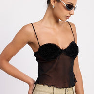 SHEER MESH FLORAL CUP CAMI TOP-Emory Park-[option4]-[option5]-[option6]-[option7]-[option8]-Shop-Boutique-Clothing-for-Women-Online