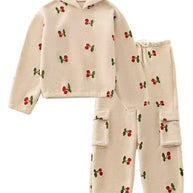 Two piece sherpa cherries sweat set-Miss Sparkling-[option4]-[option5]-[option6]-[option7]-[option8]-Shop-Boutique-Clothing-for-Women-Online
