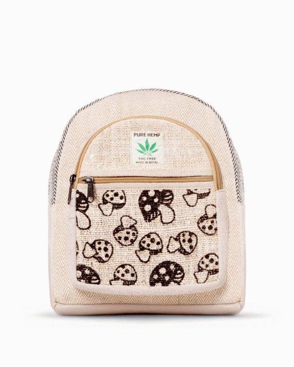 Kathmandu Collection Mini Hemp Mushroom Backpack-Jupiter Gear-[option4]-[option5]-[option6]-[option7]-[option8]-Shop-Boutique-Clothing-for-Women-Online