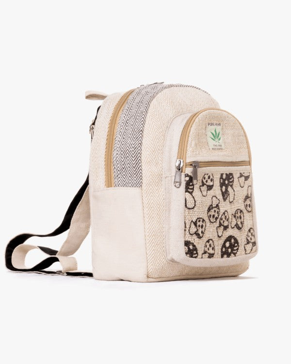 Kathmandu Collection Mini Hemp Mushroom Backpack-Jupiter Gear-[option4]-[option5]-[option6]-[option7]-[option8]-Shop-Boutique-Clothing-for-Women-Online