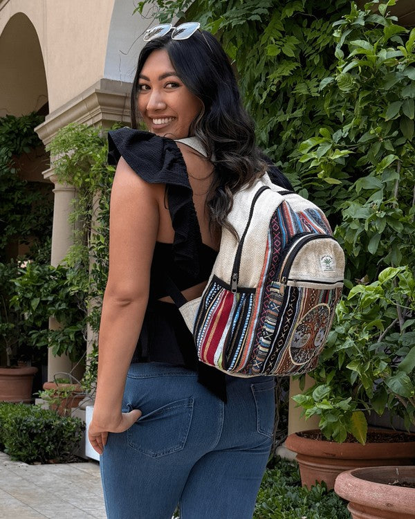 Kathmandu Collection Handmade Tree Hemp Backpack-Jupiter Gear-[option4]-[option5]-[option6]-[option7]-[option8]-Shop-Boutique-Clothing-for-Women-Online
