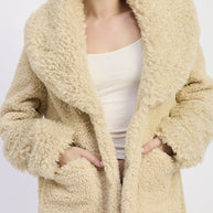 FUR TRIMMED FLEECE JACKET WITH POCKETS-Emory Park-[option4]-[option5]-[option6]-[option7]-[option8]-Shop-Boutique-Clothing-for-Women-Online