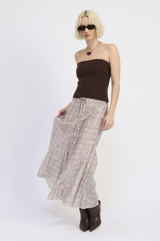 LACE UP TUBE SWEATER TOP-Emory Park-[option4]-[option5]-[option6]-[option7]-[option8]-Shop-Boutique-Clothing-for-Women-Online