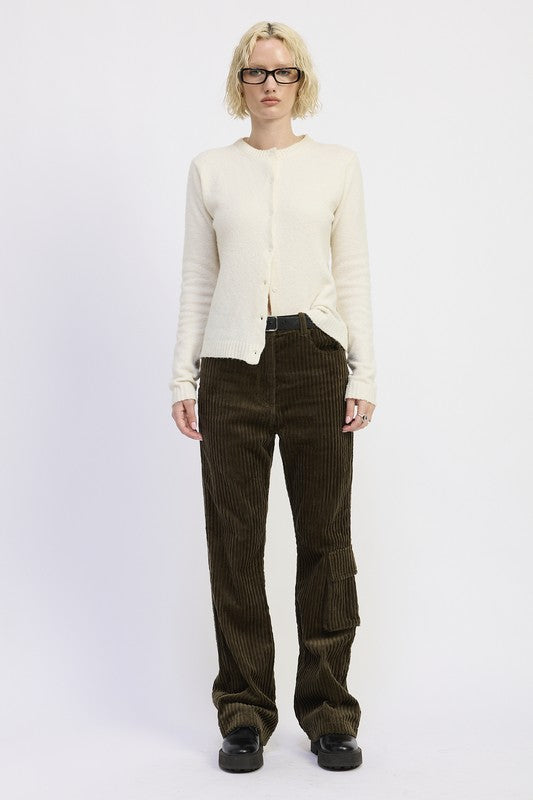 WIDE LEG CORDUROY PANT WITH POCKET DETAIL-Emory Park-[option4]-[option5]-[option6]-[option7]-[option8]-Shop-Boutique-Clothing-for-Women-Online