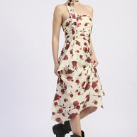 FLORAL PRINT FOULARD TOP-Emory Park-[option4]-[option5]-[option6]-[option7]-[option8]-Shop-Boutique-Clothing-for-Women-Online