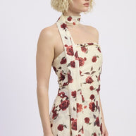 FLORAL PRINT FOULARD TOP-Emory Park-[option4]-[option5]-[option6]-[option7]-[option8]-Shop-Boutique-Clothing-for-Women-Online