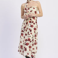 FLORAL PRINT FOULARD TOP-Emory Park-[option4]-[option5]-[option6]-[option7]-[option8]-Shop-Boutique-Clothing-for-Women-Online