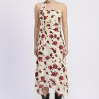 FLORAL PRINT FOULARD TOP-Emory Park-[option4]-[option5]-[option6]-[option7]-[option8]-Shop-Boutique-Clothing-for-Women-Online