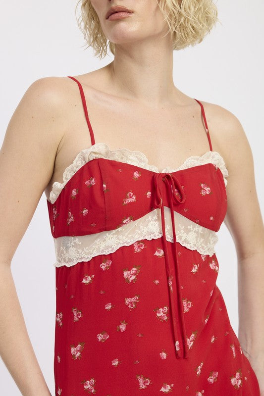 SPAGHETTIE STRAP RUFFLE MIDI DRESS-Emory Park-[option4]-[option5]-[option6]-[option7]-[option8]-Shop-Boutique-Clothing-for-Women-Online