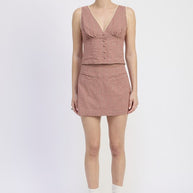 GINGHAM MINI SKIRT-Emory Park-[option4]-[option5]-[option6]-[option7]-[option8]-Shop-Boutique-Clothing-for-Women-Online