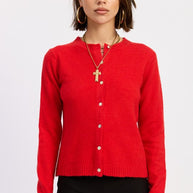 FITTED BUTTON UP CARDIGAN-Emory Park-[option4]-[option5]-[option6]-[option7]-[option8]-Shop-Boutique-Clothing-for-Women-Online
