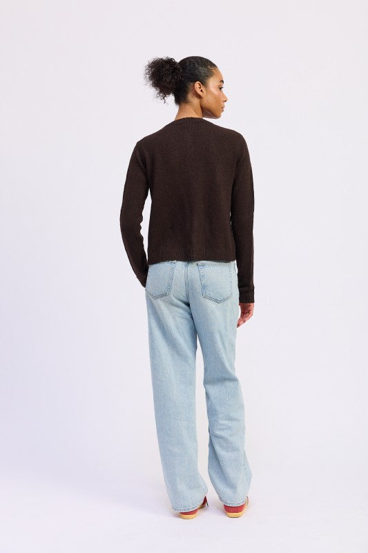 FITTED BUTTON UP CARDIGAN-Emory Park-[option4]-[option5]-[option6]-[option7]-[option8]-Shop-Boutique-Clothing-for-Women-Online