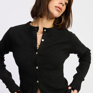 FITTED BUTTON UP CARDIGAN-Emory Park-[option4]-[option5]-[option6]-[option7]-[option8]-Shop-Boutique-Clothing-for-Women-Online