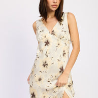 V NECK FLORAL MIDI BIAS DRESS WITH SLIT-Emory Park-[option4]-[option5]-[option6]-[option7]-[option8]-Shop-Boutique-Clothing-for-Women-Online