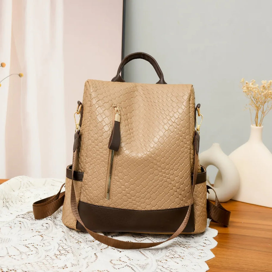 PU Leather Backpack Bag-Bags-Trendsi-[option4]-[option5]-[option6]-[option7]-[option8]-Shop-Boutique-Clothing-for-Women-Online