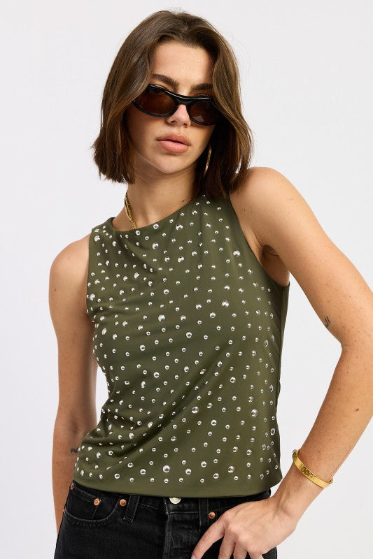 METAL HOTFIX KNIT TANK TOP-Emory Park-[option4]-[option5]-[option6]-[option7]-[option8]-Shop-Boutique-Clothing-for-Women-Online