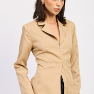 FITTED BLAZER JACQUET-Emory Park-[option4]-[option5]-[option6]-[option7]-[option8]-Shop-Boutique-Clothing-for-Women-Online