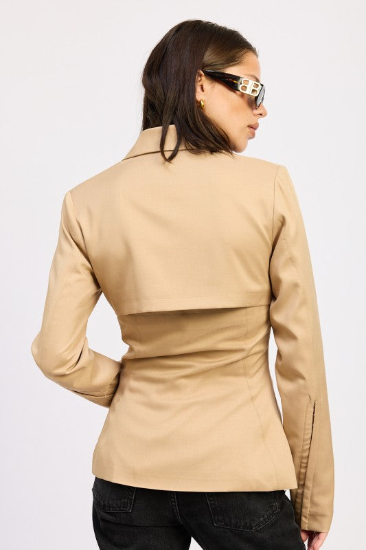 FITTED BLAZER JACQUET-Emory Park-[option4]-[option5]-[option6]-[option7]-[option8]-Shop-Boutique-Clothing-for-Women-Online