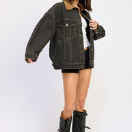 MIX MEDIA OVERSIZE DENIM JACKET-Emory Park-[option4]-[option5]-[option6]-[option7]-[option8]-Shop-Boutique-Clothing-for-Women-Online