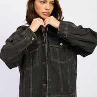 MIX MEDIA OVERSIZE DENIM JACKET-Emory Park-[option4]-[option5]-[option6]-[option7]-[option8]-Shop-Boutique-Clothing-for-Women-Online