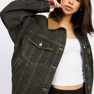 MIX MEDIA OVERSIZE DENIM JACKET-Emory Park-[option4]-[option5]-[option6]-[option7]-[option8]-Shop-Boutique-Clothing-for-Women-Online