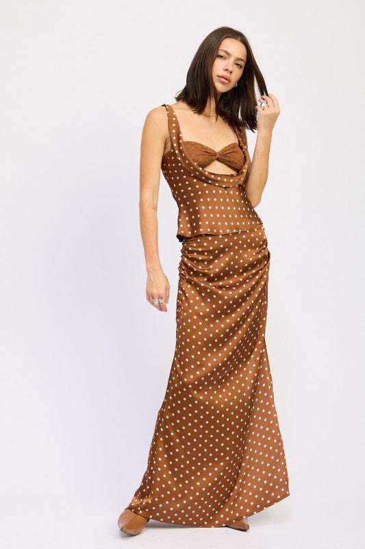 RUCHED SATIN MAXI SKIRT-Emory Park-[option4]-[option5]-[option6]-[option7]-[option8]-Shop-Boutique-Clothing-for-Women-Online