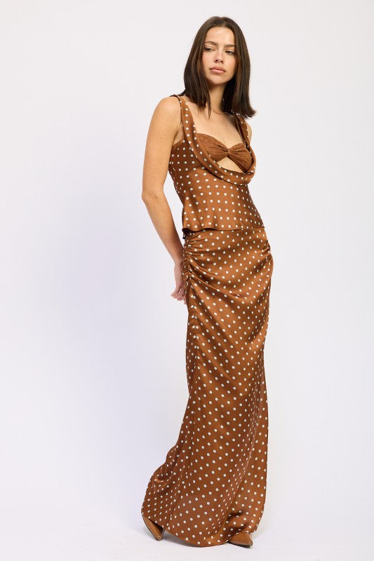 RUCHED SATIN MAXI SKIRT-Emory Park-[option4]-[option5]-[option6]-[option7]-[option8]-Shop-Boutique-Clothing-for-Women-Online