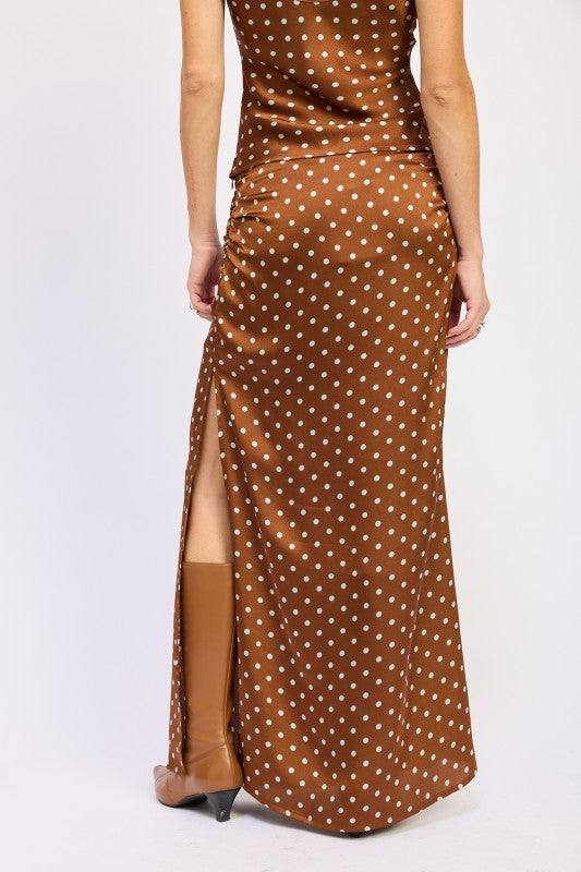 RUCHED SATIN MAXI SKIRT-Emory Park-[option4]-[option5]-[option6]-[option7]-[option8]-Shop-Boutique-Clothing-for-Women-Online
