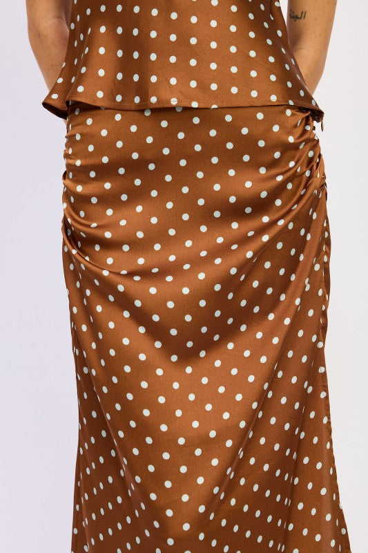 RUCHED SATIN MAXI SKIRT-Emory Park-[option4]-[option5]-[option6]-[option7]-[option8]-Shop-Boutique-Clothing-for-Women-Online