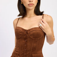 BACK LACE UP BUSTIER TOP-Emory Park-[option4]-[option5]-[option6]-[option7]-[option8]-Shop-Boutique-Clothing-for-Women-Online