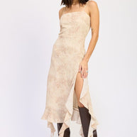 RUFFLE MIDI DRESS WITH BACK TIE DETAIL-Emory Park-[option4]-[option5]-[option6]-[option7]-[option8]-Shop-Boutique-Clothing-for-Women-Online