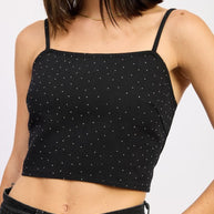 DENIM HOTFIX CROPPED TOP-Emory Park-[option4]-[option5]-[option6]-[option7]-[option8]-Shop-Boutique-Clothing-for-Women-Online