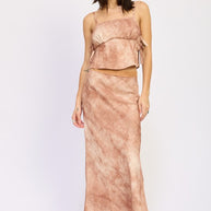 PRINTED TANK TOP WITH SIDE TIES-Emory Park-[option4]-[option5]-[option6]-[option7]-[option8]-Shop-Boutique-Clothing-for-Women-Online