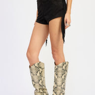 SUEDE FRINDGE SIDE SHORTS-Emory Park-[option4]-[option5]-[option6]-[option7]-[option8]-Shop-Boutique-Clothing-for-Women-Online