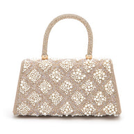 Rhinestone And Pearl Iconic Top Handle Clutch Bag-LA Jewelry Plaza-[option4]-[option5]-[option6]-[option7]-[option8]-Shop-Boutique-Clothing-for-Women-Online