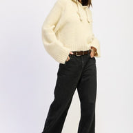 FRINGE HOODIE WITH DRAWSTRINGS-Emory Park-[option4]-[option5]-[option6]-[option7]-[option8]-Shop-Boutique-Clothing-for-Women-Online