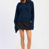 FRINGE HOODIE WITH DRAWSTRINGS-Emory Park-[option4]-[option5]-[option6]-[option7]-[option8]-Shop-Boutique-Clothing-for-Women-Online