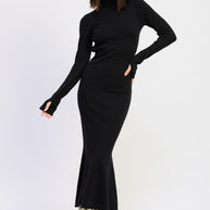 TURTLE NECK MIDI DRESS WITH BACK CUTOUT-Emory Park-[option4]-[option5]-[option6]-[option7]-[option8]-Shop-Boutique-Clothing-for-Women-Online