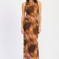 PRINTED MIDI SLEEVELESS DRESS-Emory Park-[option4]-[option5]-[option6]-[option7]-[option8]-Shop-Boutique-Clothing-for-Women-Online