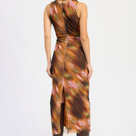 PRINTED MIDI SLEEVELESS DRESS-Emory Park-[option4]-[option5]-[option6]-[option7]-[option8]-Shop-Boutique-Clothing-for-Women-Online