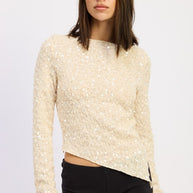 ASYMMETRICAL SEQUIN TOP-Emory Park-[option4]-[option5]-[option6]-[option7]-[option8]-Shop-Boutique-Clothing-for-Women-Online