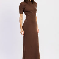RIBBED SWEATER MIDI DRESS WITH SLIT-Emory Park-[option4]-[option5]-[option6]-[option7]-[option8]-Shop-Boutique-Clothing-for-Women-Online