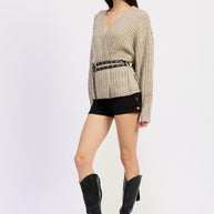 WRAPPED CARDIGAN WITH BELT-Emory Park-[option4]-[option5]-[option6]-[option7]-[option8]-Shop-Boutique-Clothing-for-Women-Online