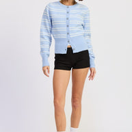 BUTTON DOWN STRIPED CARDIGAN-Emory Park-[option4]-[option5]-[option6]-[option7]-[option8]-Shop-Boutique-Clothing-for-Women-Online