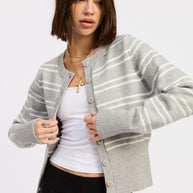 BUTTON DOWN STRIPED CARDIGAN-Emory Park-[option4]-[option5]-[option6]-[option7]-[option8]-Shop-Boutique-Clothing-for-Women-Online