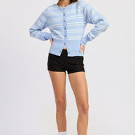BUTTON DOWN STRIPED CARDIGAN-Emory Park-[option4]-[option5]-[option6]-[option7]-[option8]-Shop-Boutique-Clothing-for-Women-Online