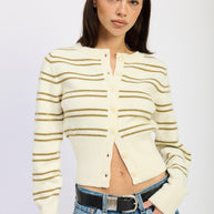 BUTTON DOWN STRIPED CARDIGAN-Emory Park-[option4]-[option5]-[option6]-[option7]-[option8]-Shop-Boutique-Clothing-for-Women-Online