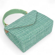 Tweed Fabric Top Handle Crossbody Swing Bag-Artini Accessories-[option4]-[option5]-[option6]-[option7]-[option8]-Shop-Boutique-Clothing-for-Women-Online