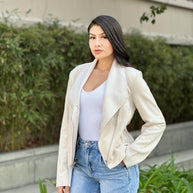 Suede Women's Biker Zip Up Jacket with Pockets-ACG Los Angeles-[option4]-[option5]-[option6]-[option7]-[option8]-Shop-Boutique-Clothing-for-Women-Online